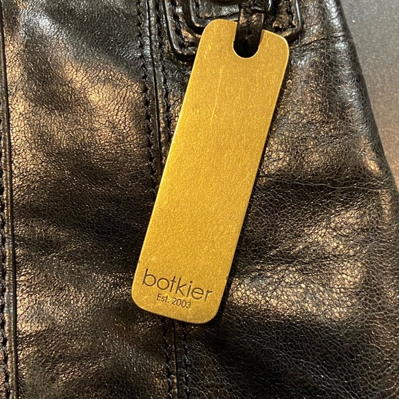 Botkier Black Leather Shoulder Bag - Picture 4 of 7